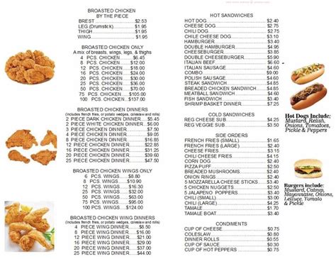 It’s Genuine <strong>Broaster Chicken</strong>®, and it’s been a trusted iconic brand for more than 65 years. . Firehouse broasted chicken menu